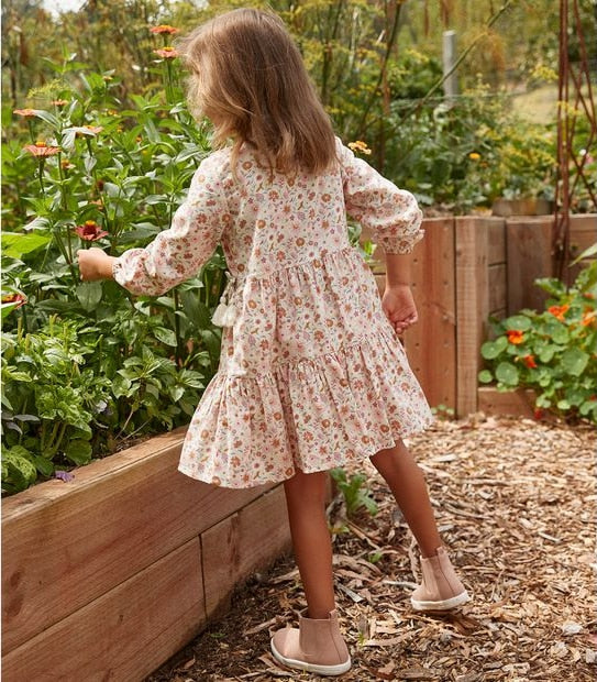 Woven Floral Dress