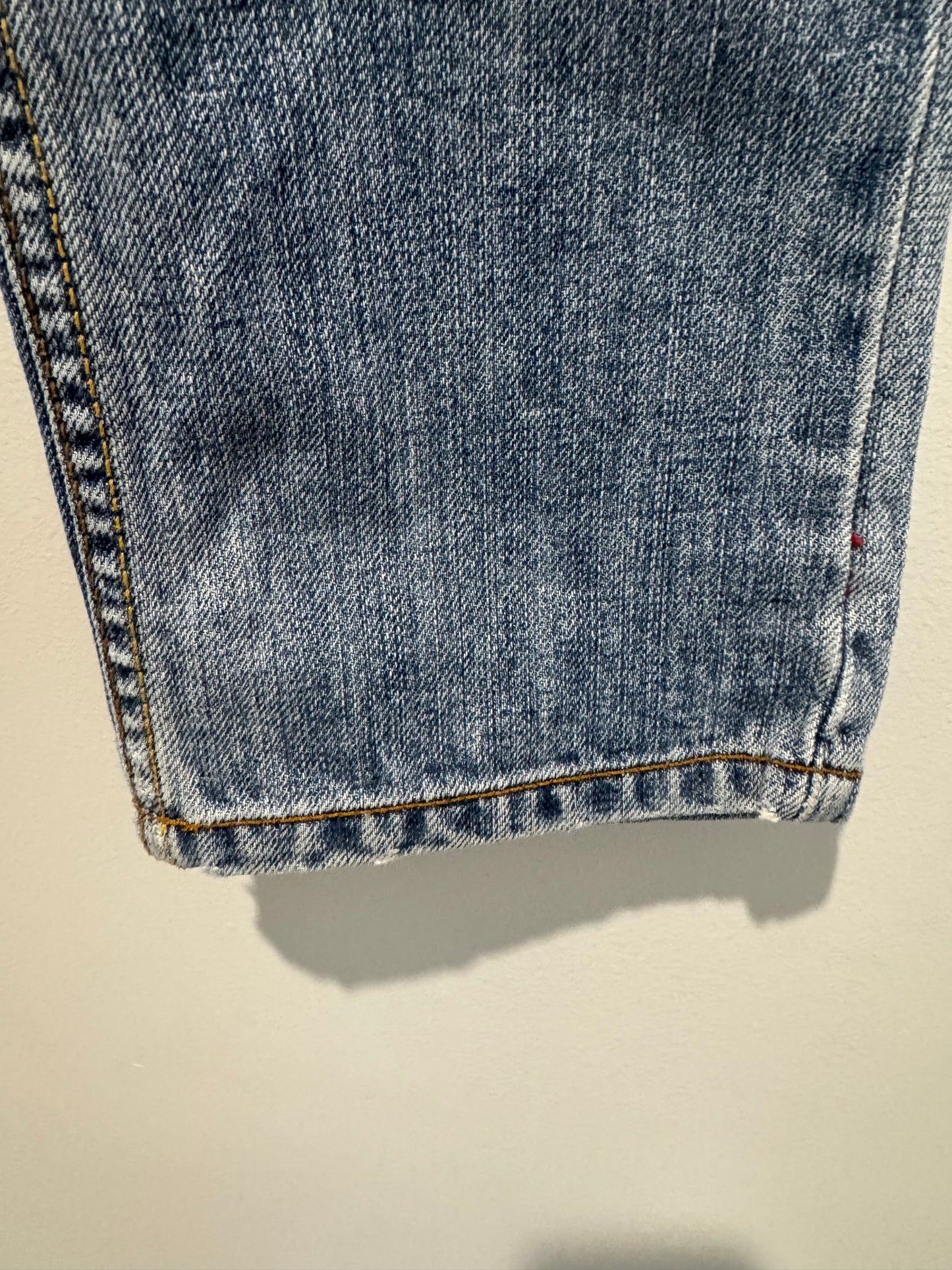Quiksilver Kids’ Straight Leg Blue Denim Jeans – Size 5