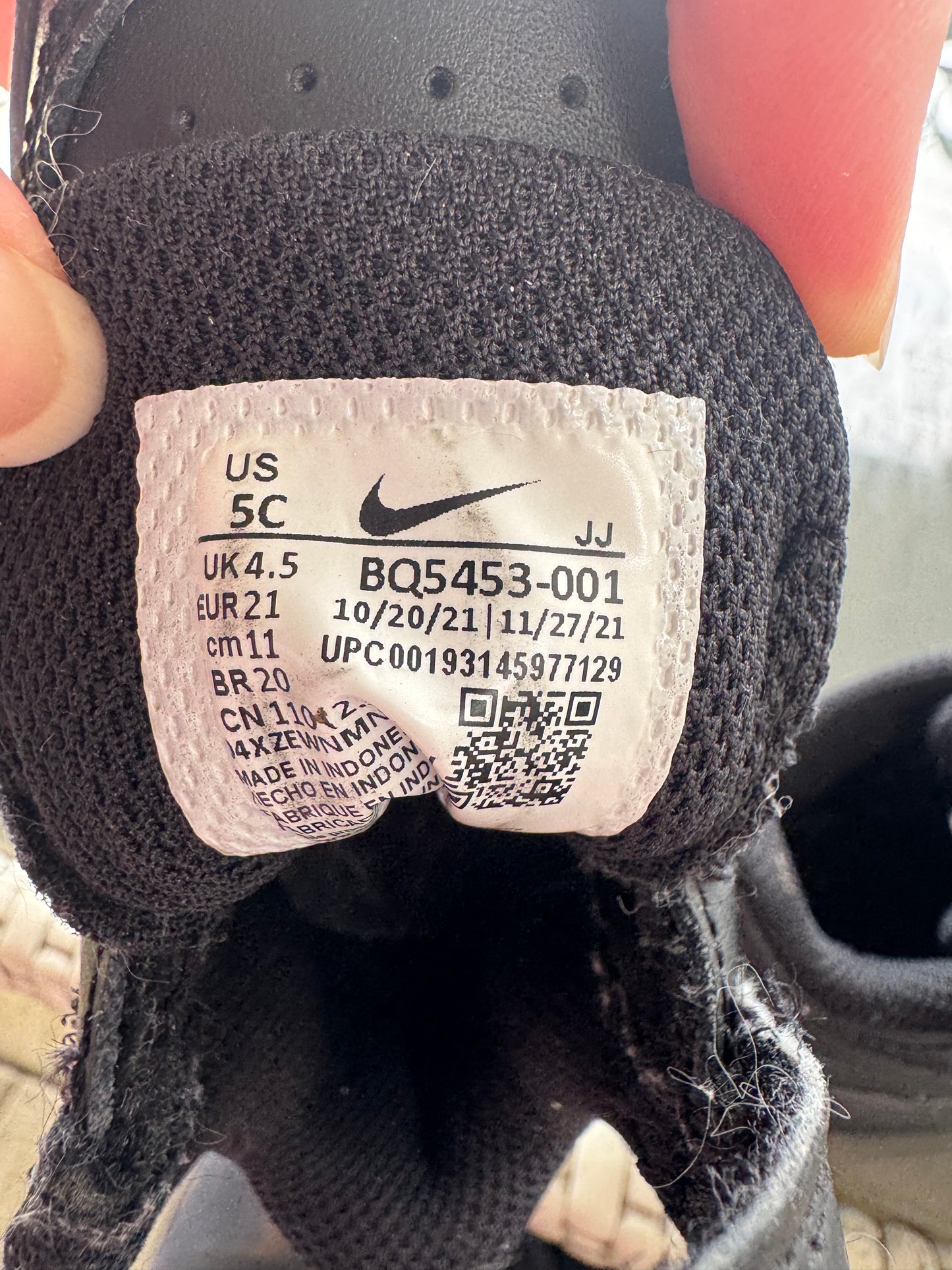 Nike Court Borough Low 2 Toddler Sneakers – US 5C