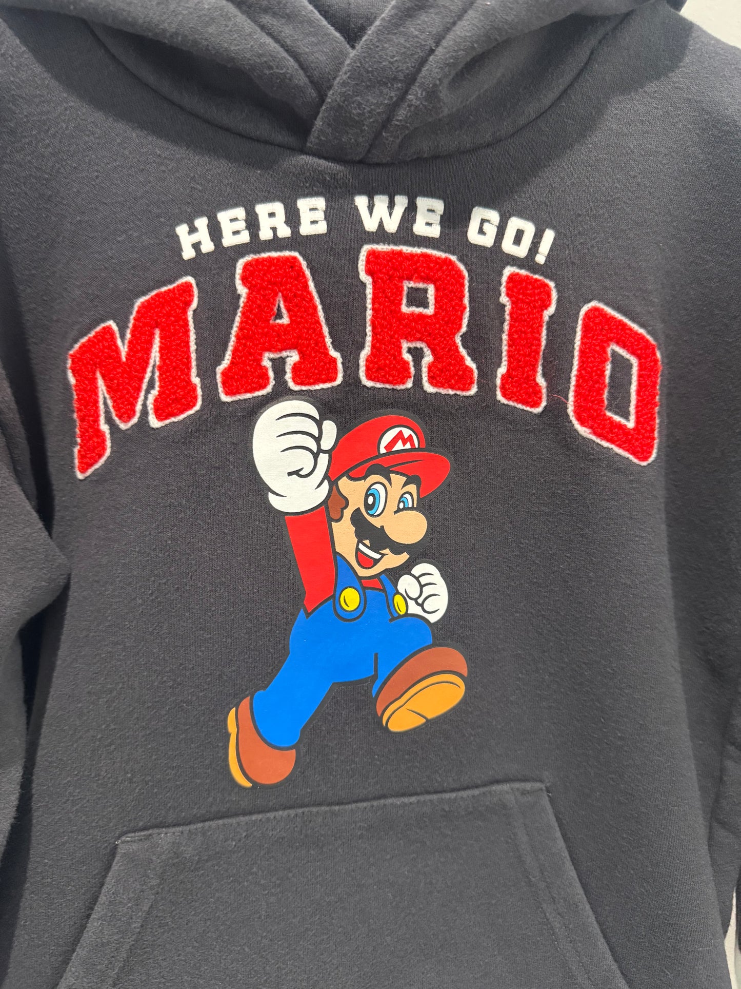 Super Mario Kids Hoodie - Size 5