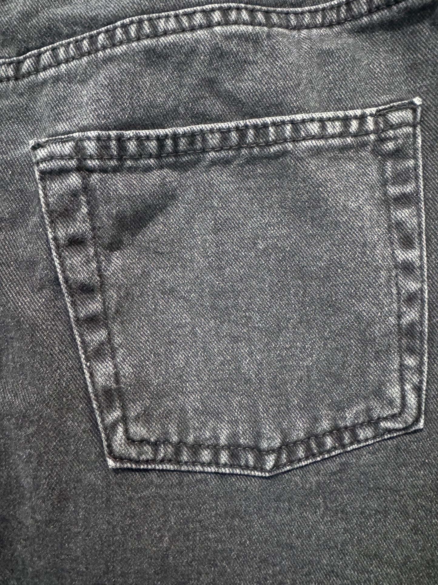 Topshop Black Denim Mini Skirt – Size UK 10 / US 6