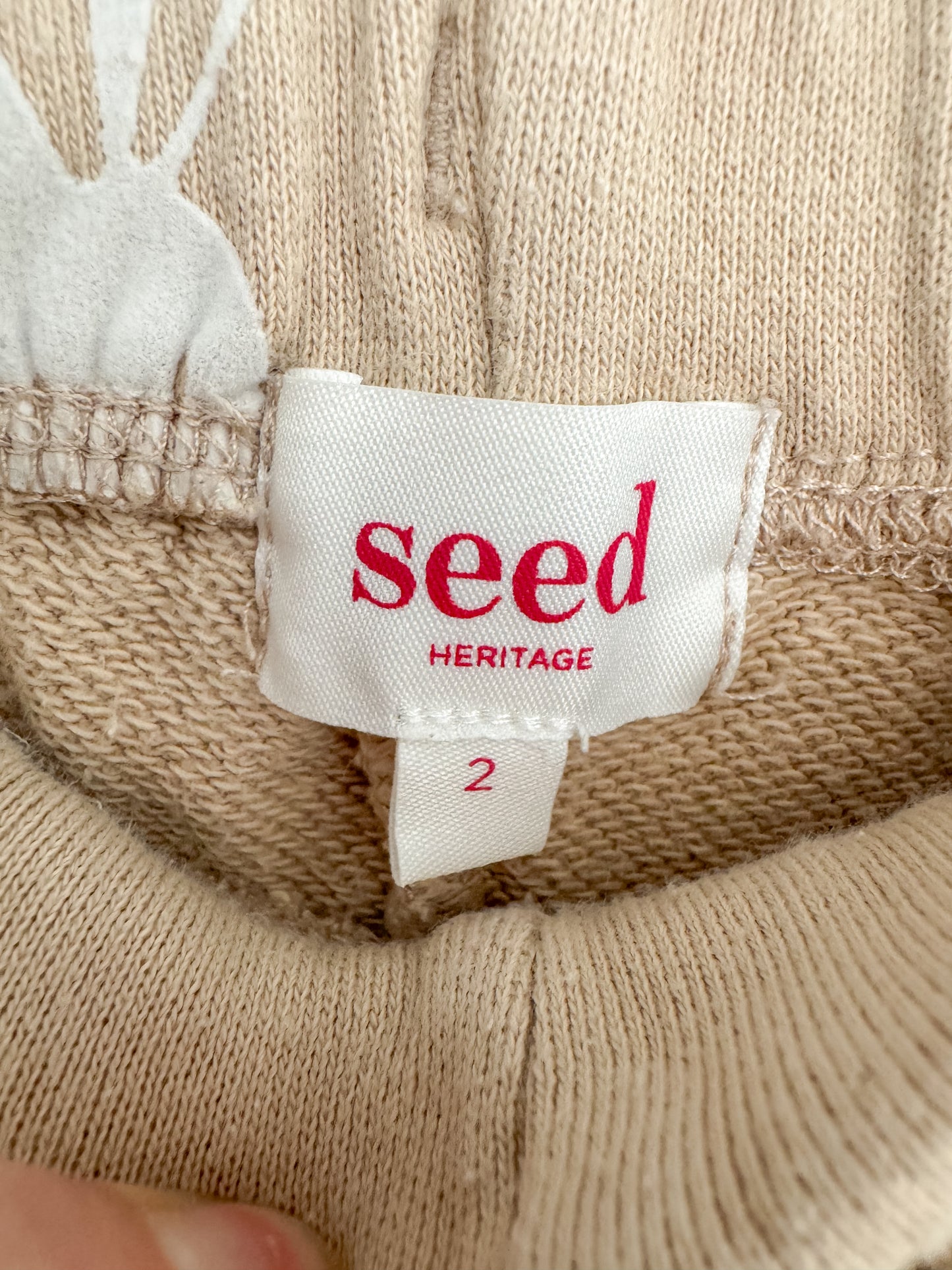 Seed Heritage Bunny Print Joggers – Size 2