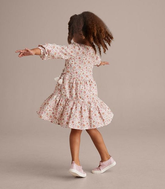 Woven Floral Dress