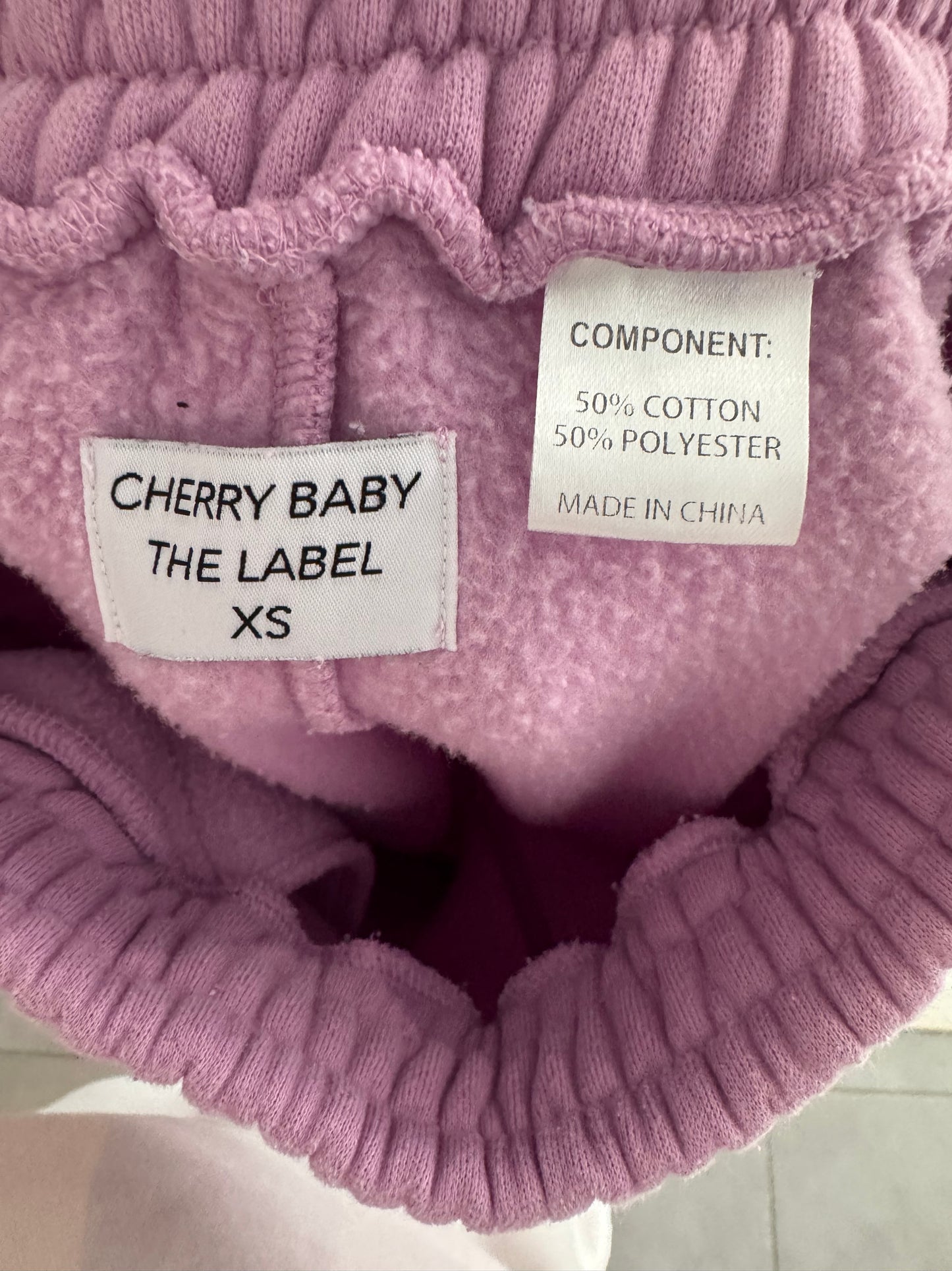 Cherry Baby the Label XS Trackie