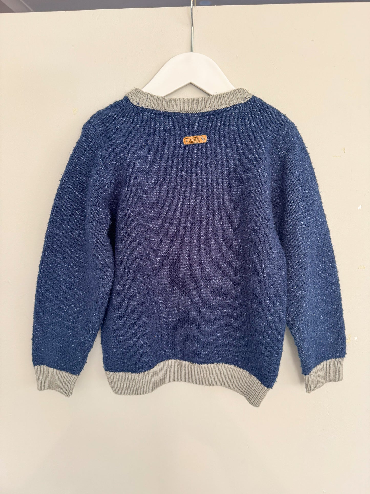 Milkshake Dinosaur Knit Jumper – Size 5