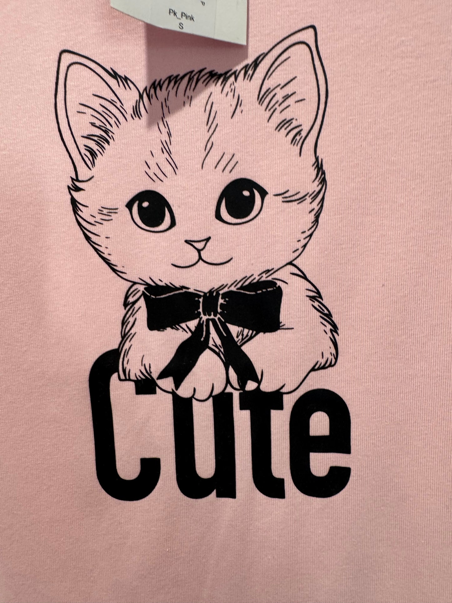 Cute Kitten T-shirt Size Small