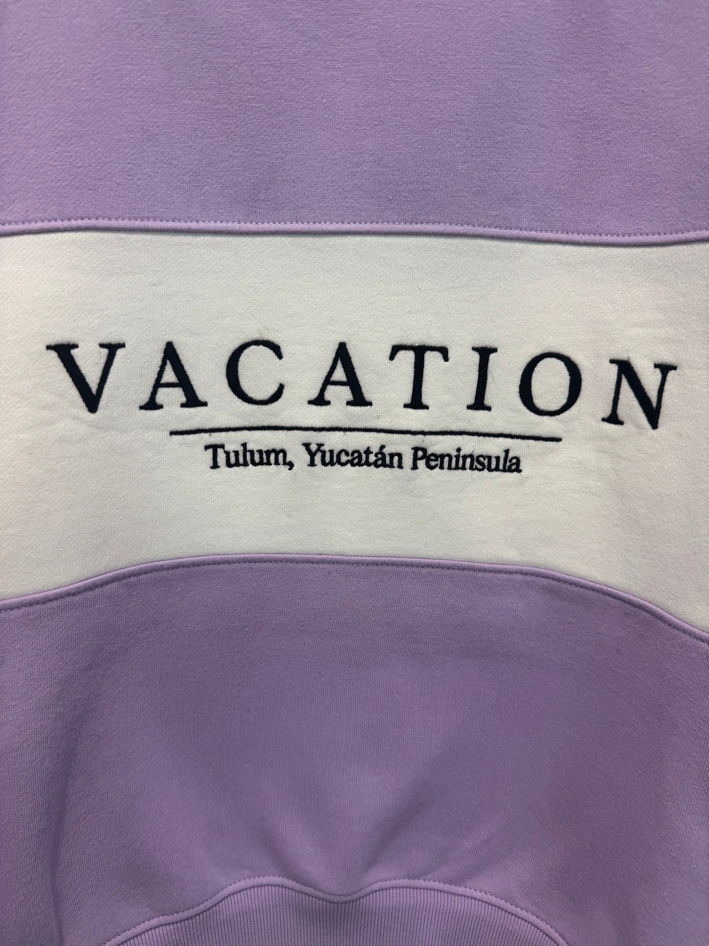 Seed Heritage Colour Block Sweat in Amethyst