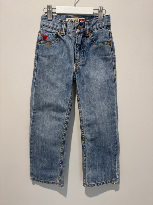 Quiksilver Kids’ Straight Leg Blue Denim Jeans – Size 5