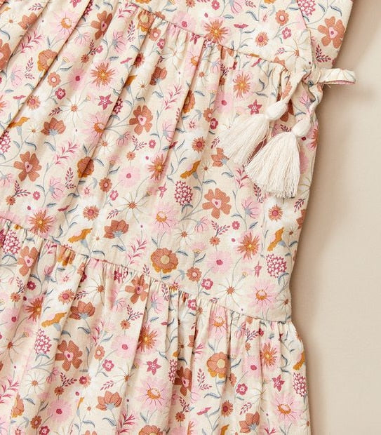 Woven Floral Dress