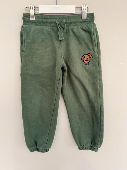 Jack & Milly Green Track Pants - Size 4