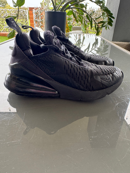 Nike Air Max 270 Black – Youth Size 3.5Y