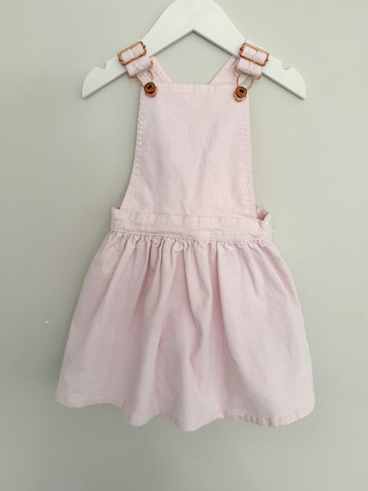 Seed Heritage Pink Cord Pinafore – Size 3