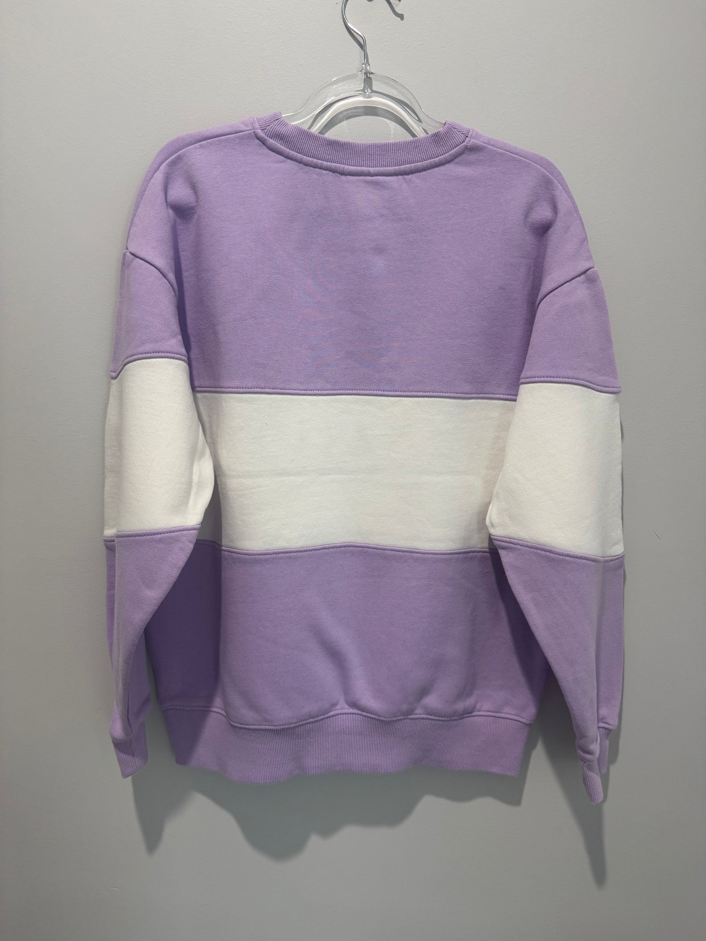 Seed Heritage Colour Block Sweat in Amethyst