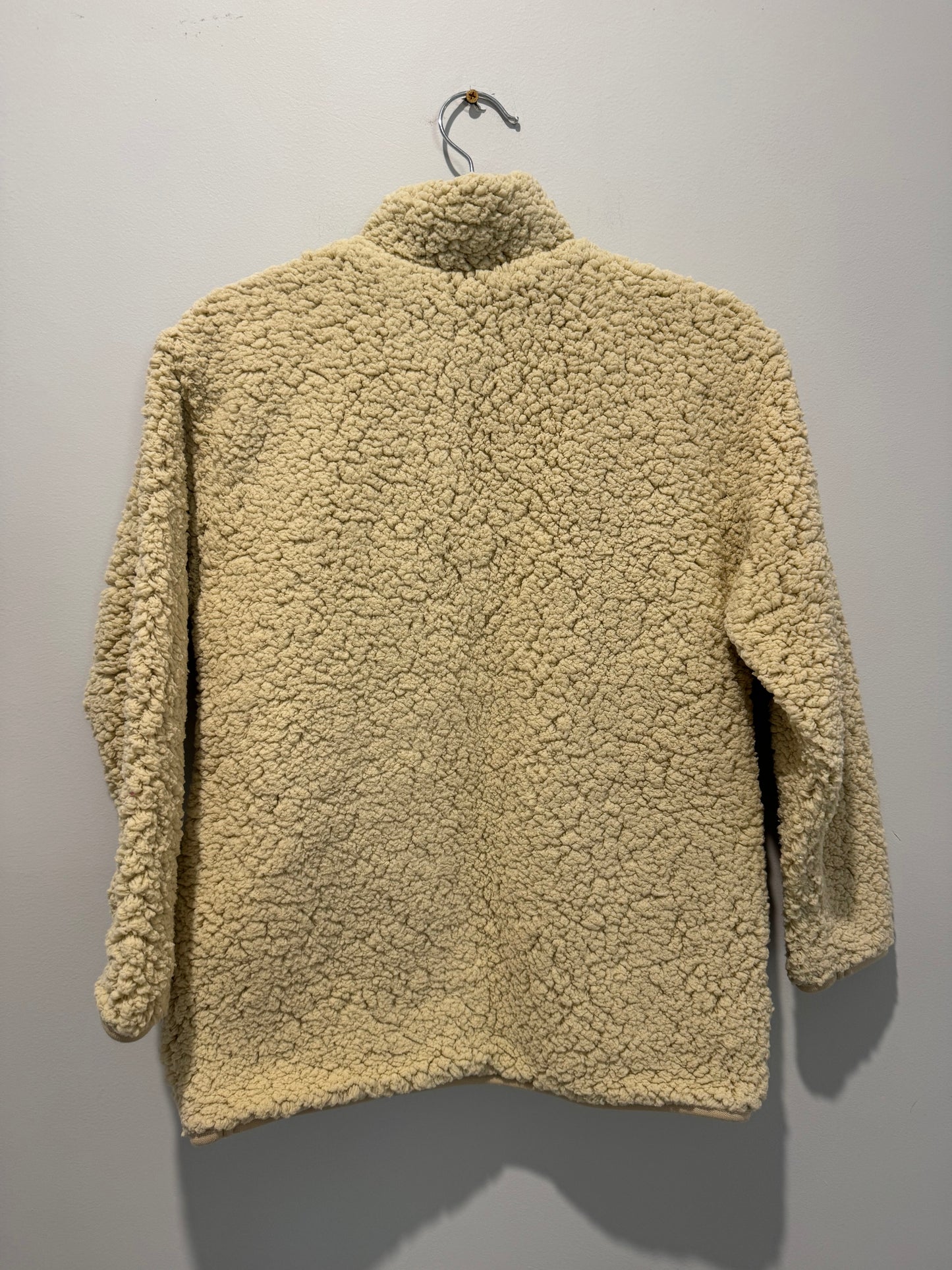 Tilt Cream Sherpa Fleece | Size 8