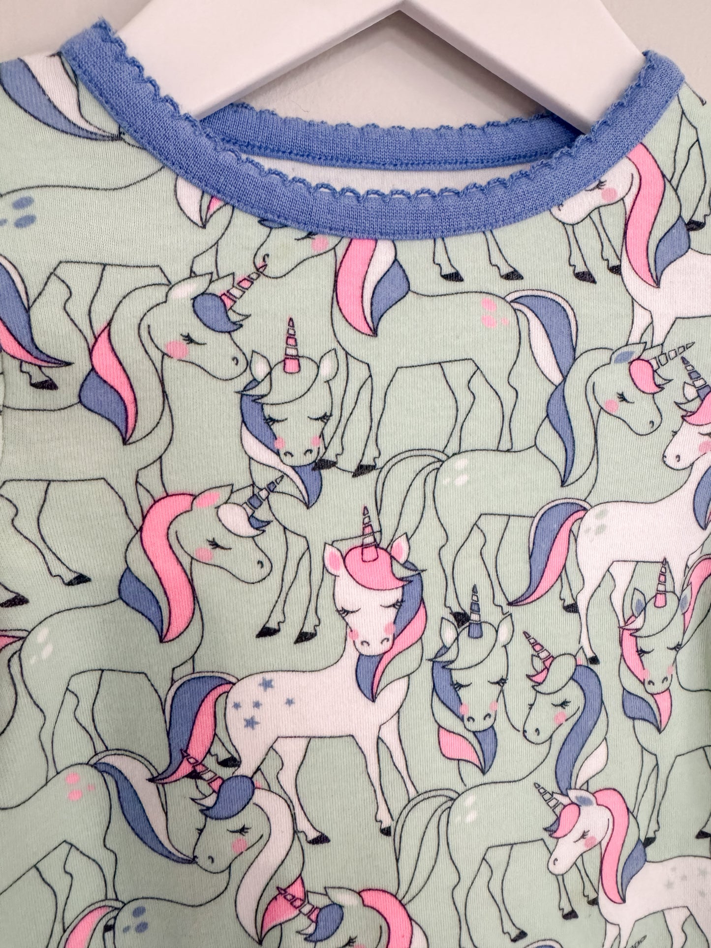 Unicorn Print Long Sleeve Top – Size 2-3