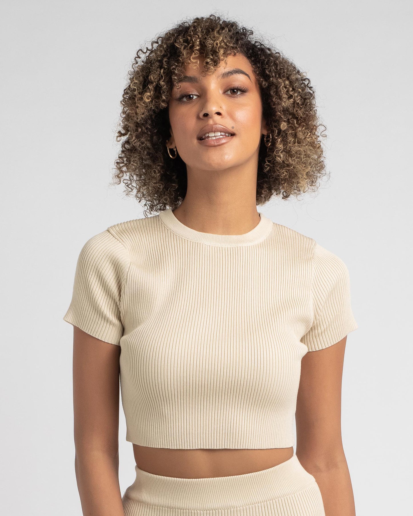 Ava & Ever Courtney Rib Top