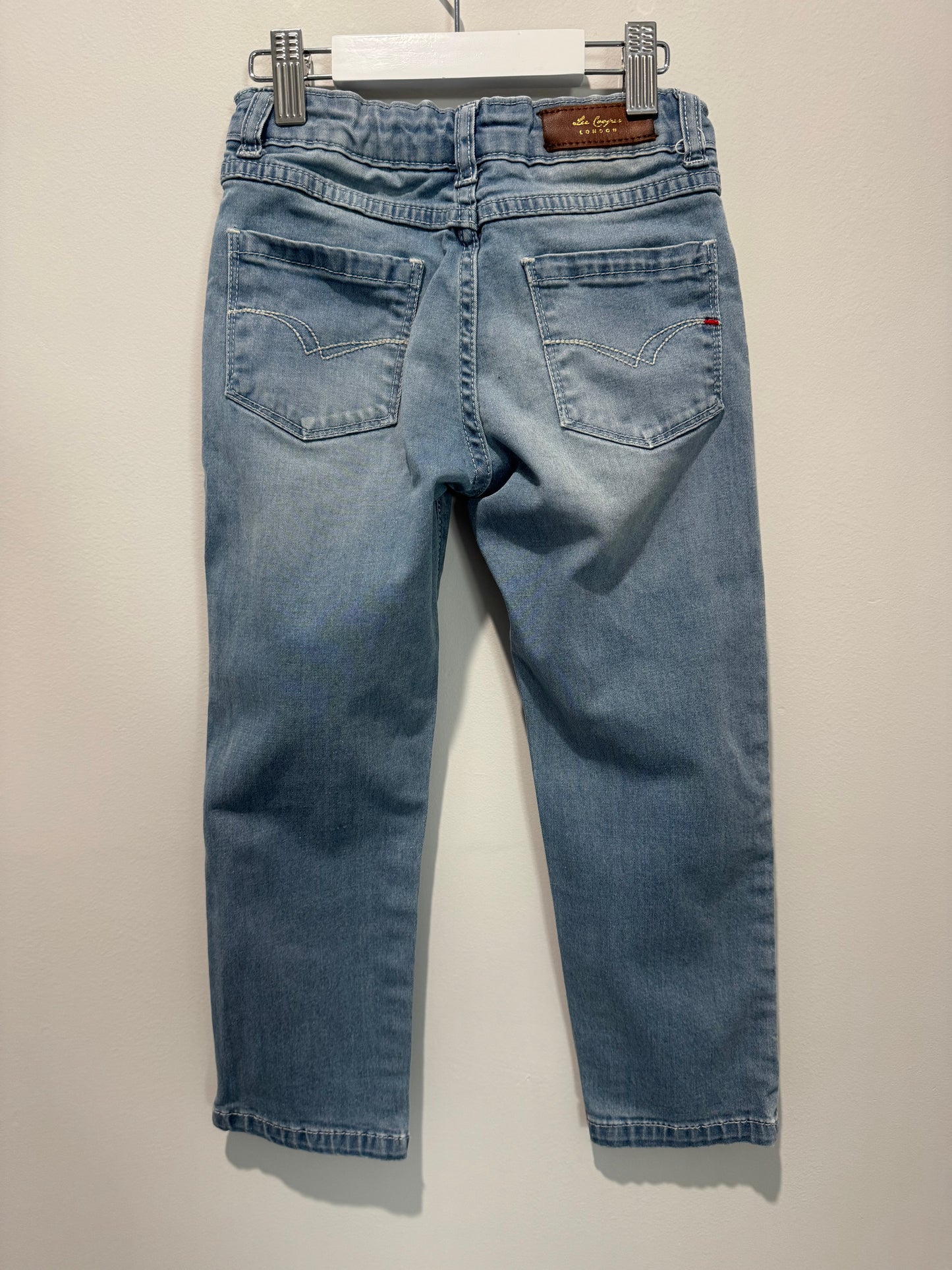 Lee Cooper Girls Embroidered Denim Jeans - Size 6Y