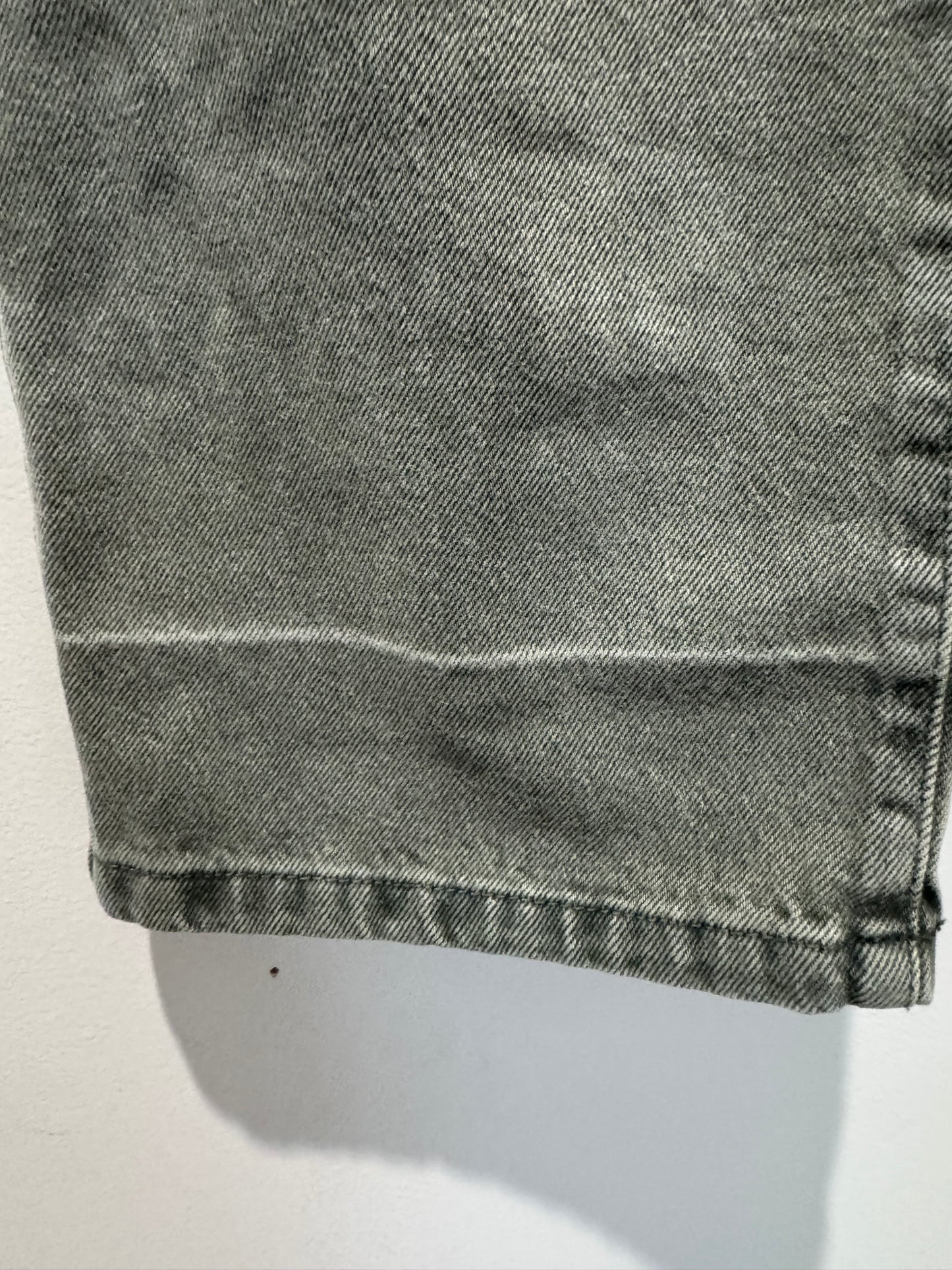 Cotton on loose straight jeans- Size 6 Sage green.