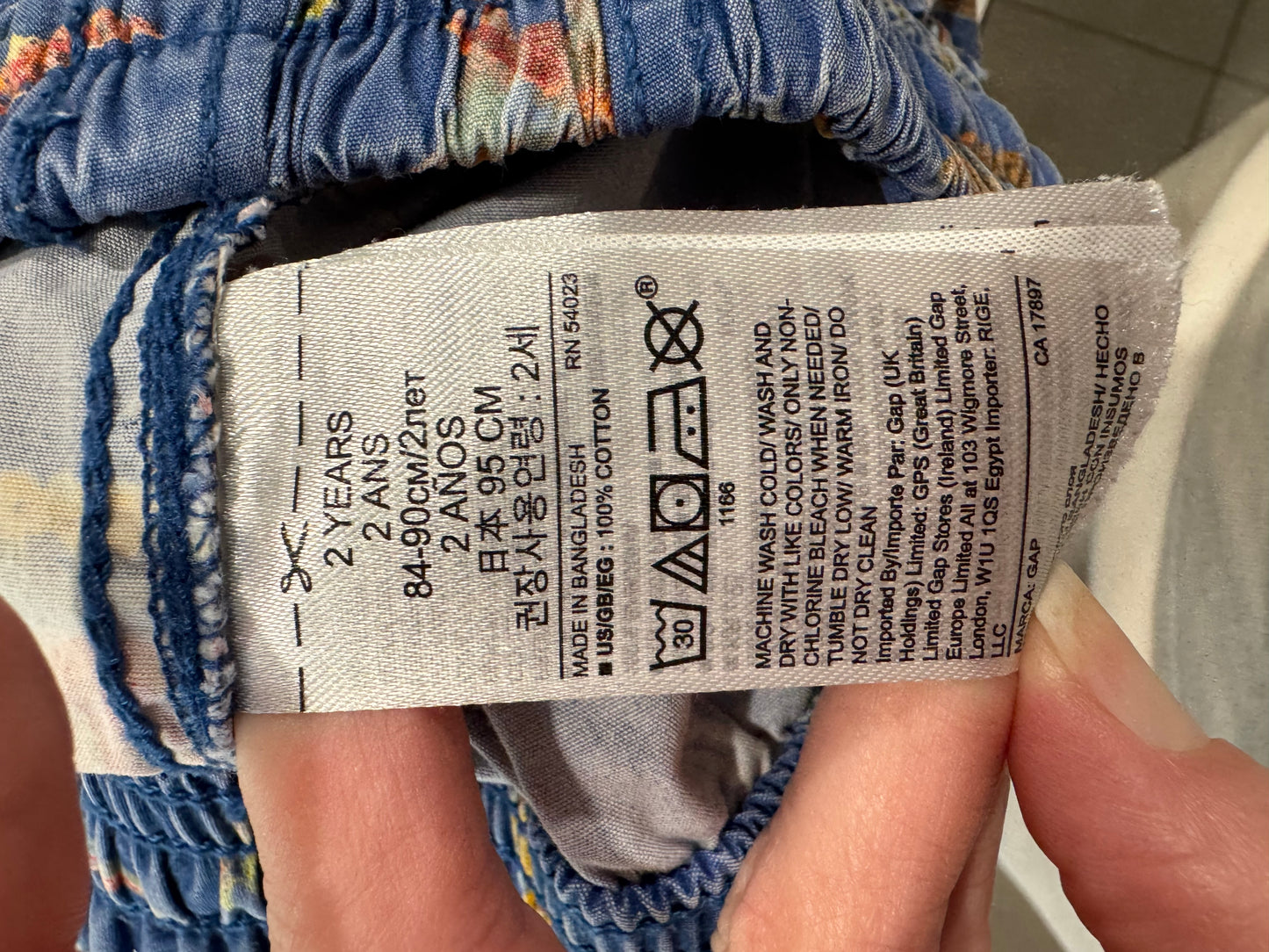 AP Dinosaur Print Shorts – 2 Years