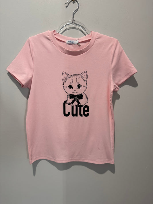 Cute Kitten T-shirt Size Small