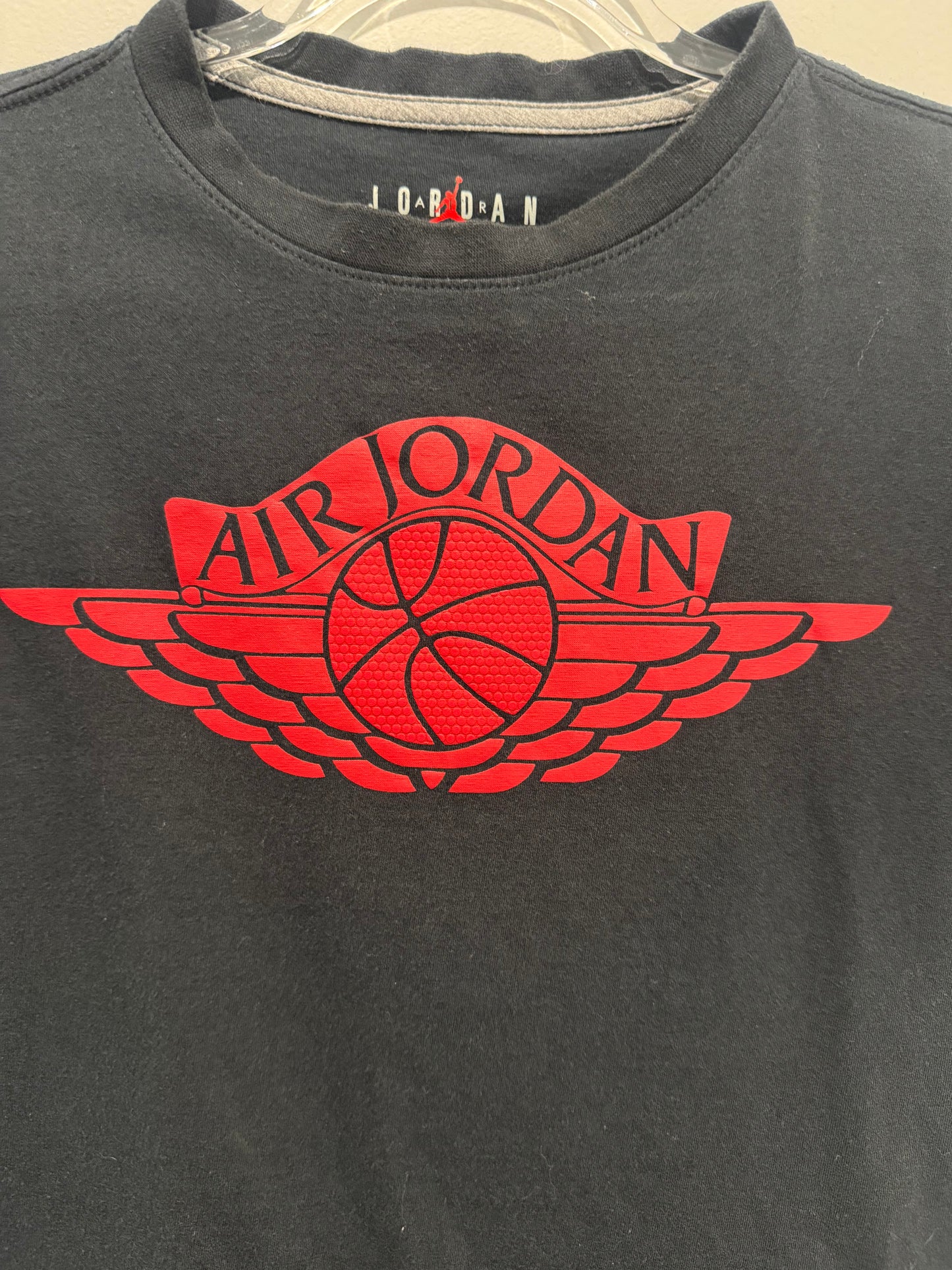 Nike Air Jordan Youth Tee – Black Size L 12–13 Yrs