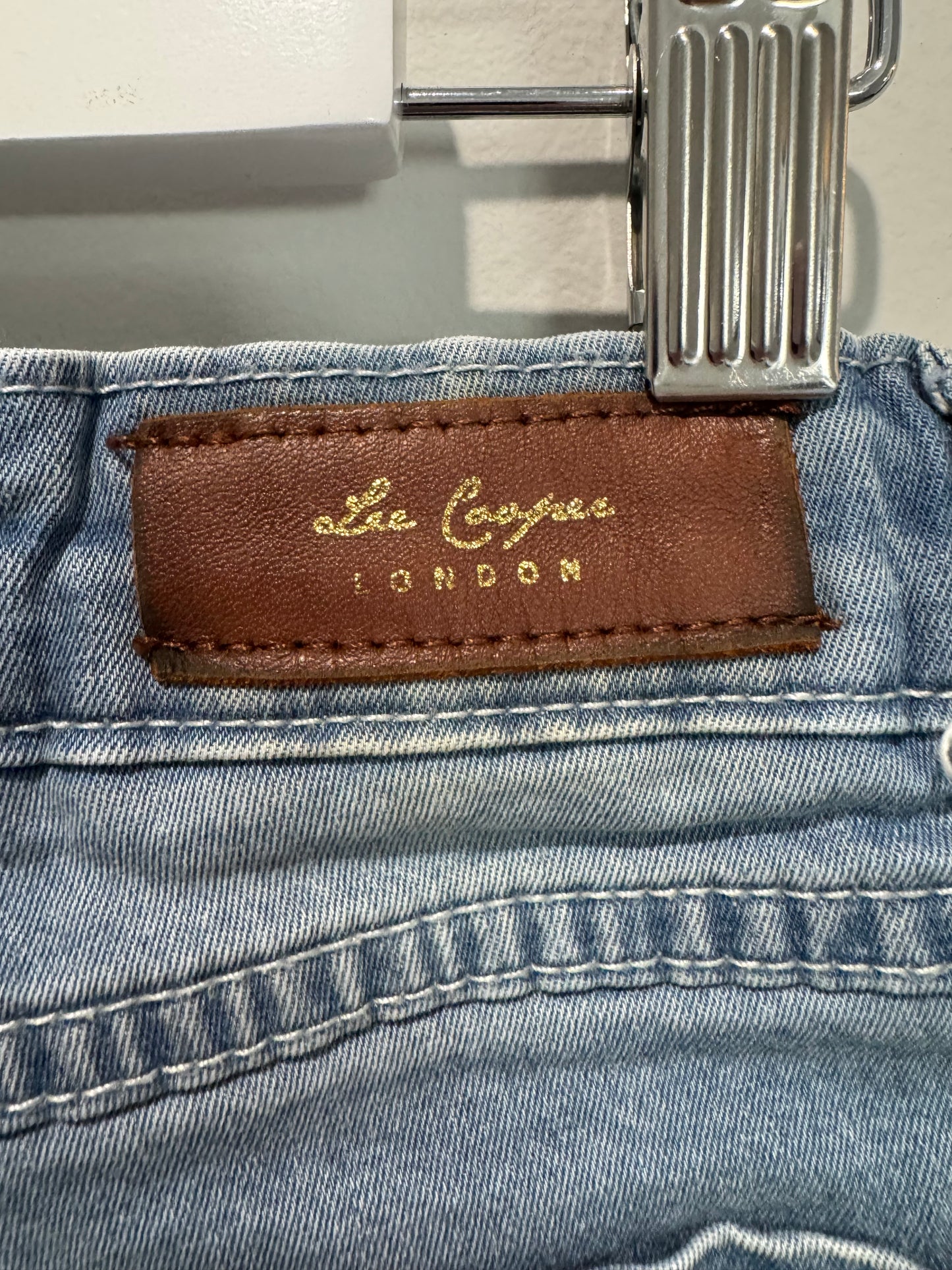 Lee Cooper Girls Embroidered Denim Jeans - Size 6Y