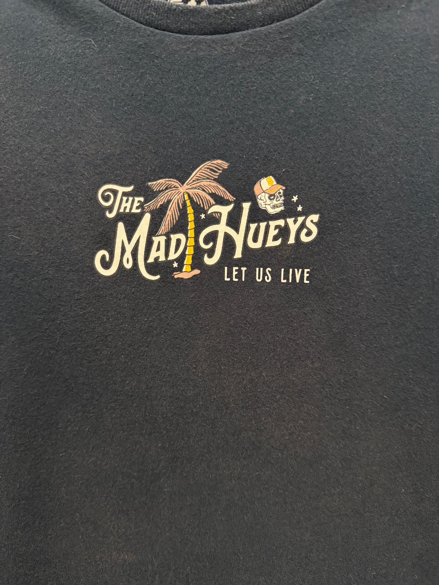 The Mad Hueys Navy Graphic Tee (Size 12)