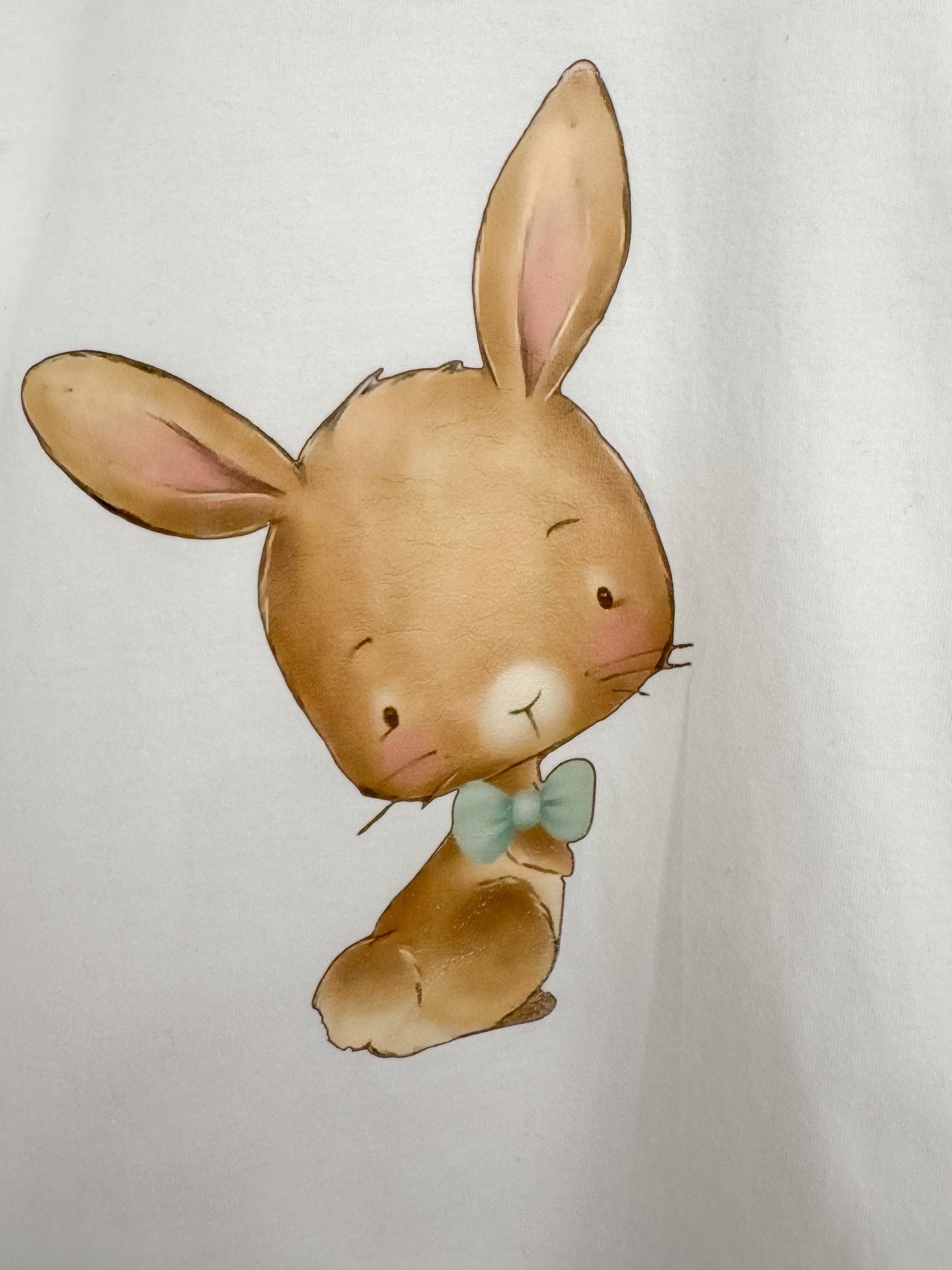 Adorable Bunny Tee – Size 4 (Australian Cotton)