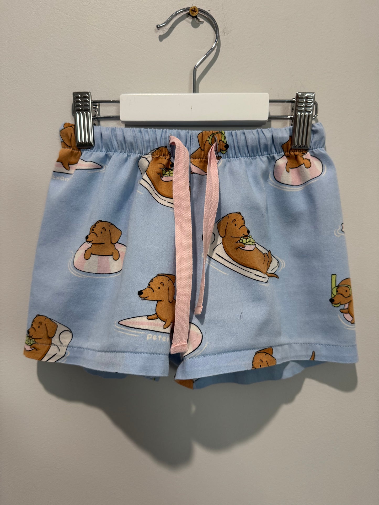 Peter Alexander Dog Print Girls’ Shorts – Size 3