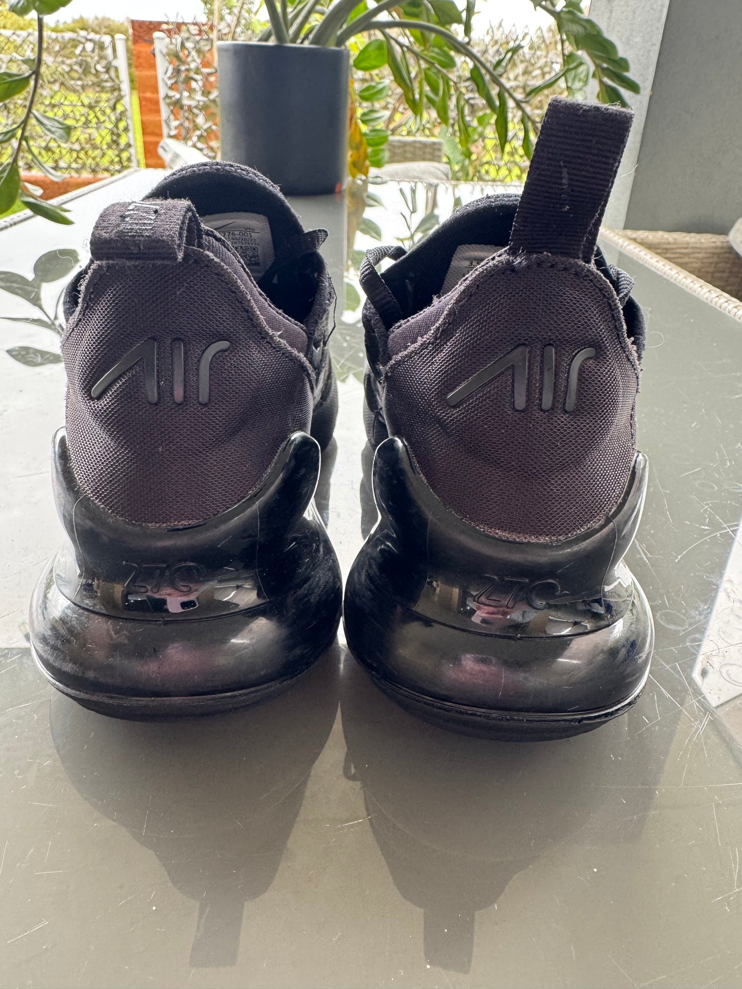 Nike Air Max 270 Black – Youth Size 3.5Y