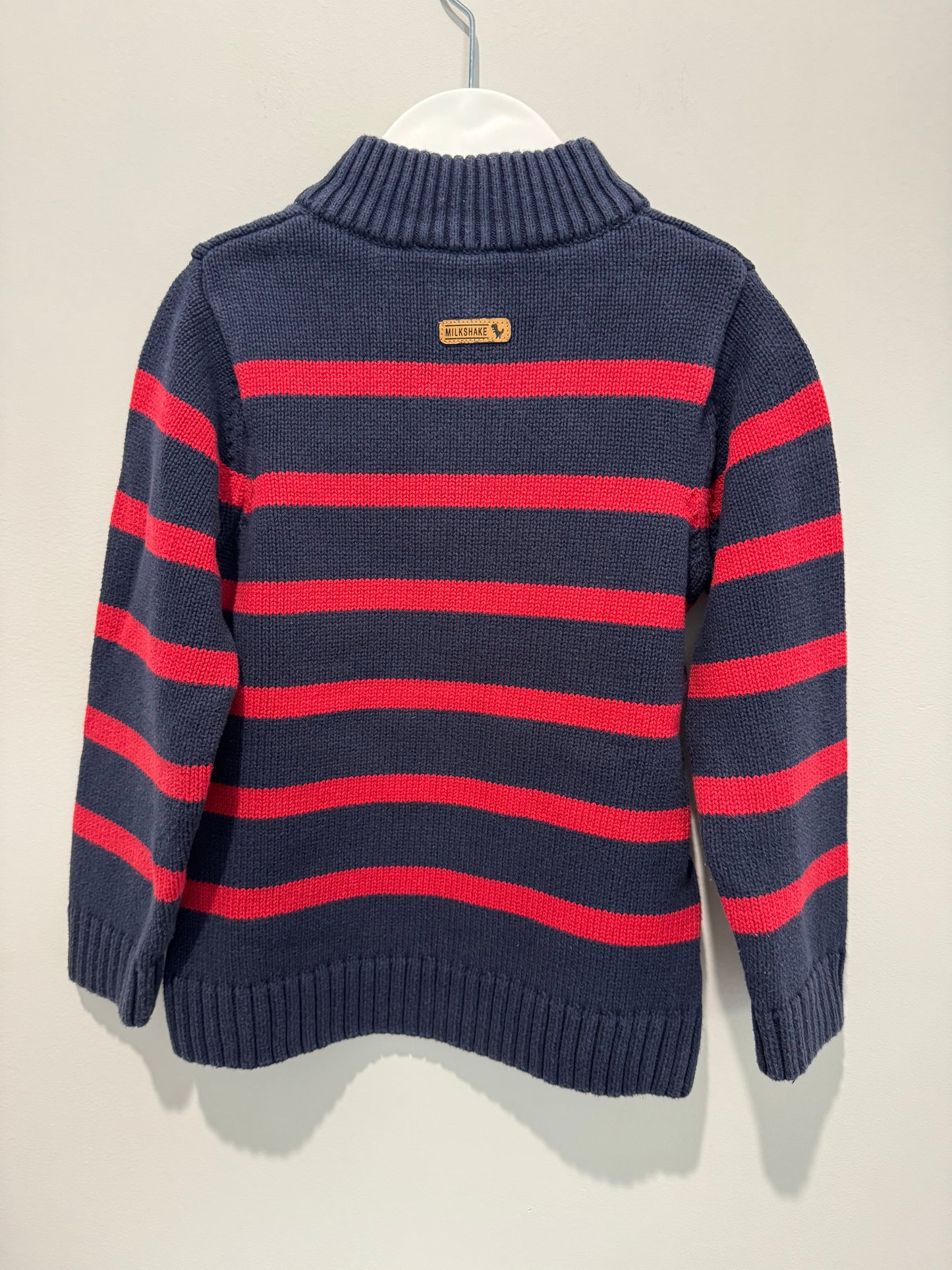 Milkshake Half-Zip Knit Jumper – Size 5