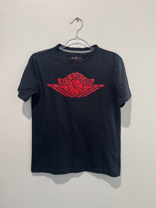 Nike Air Jordan Youth Tee – Black Size L 12–13 Yrs