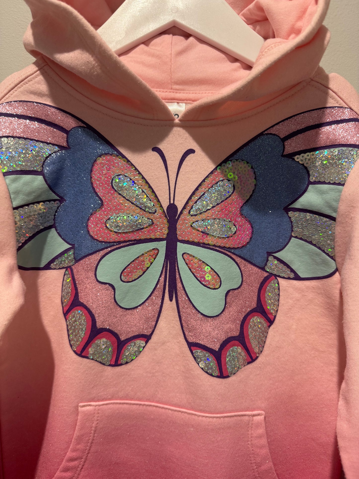 Butterfly Hoodie size 6 🦋