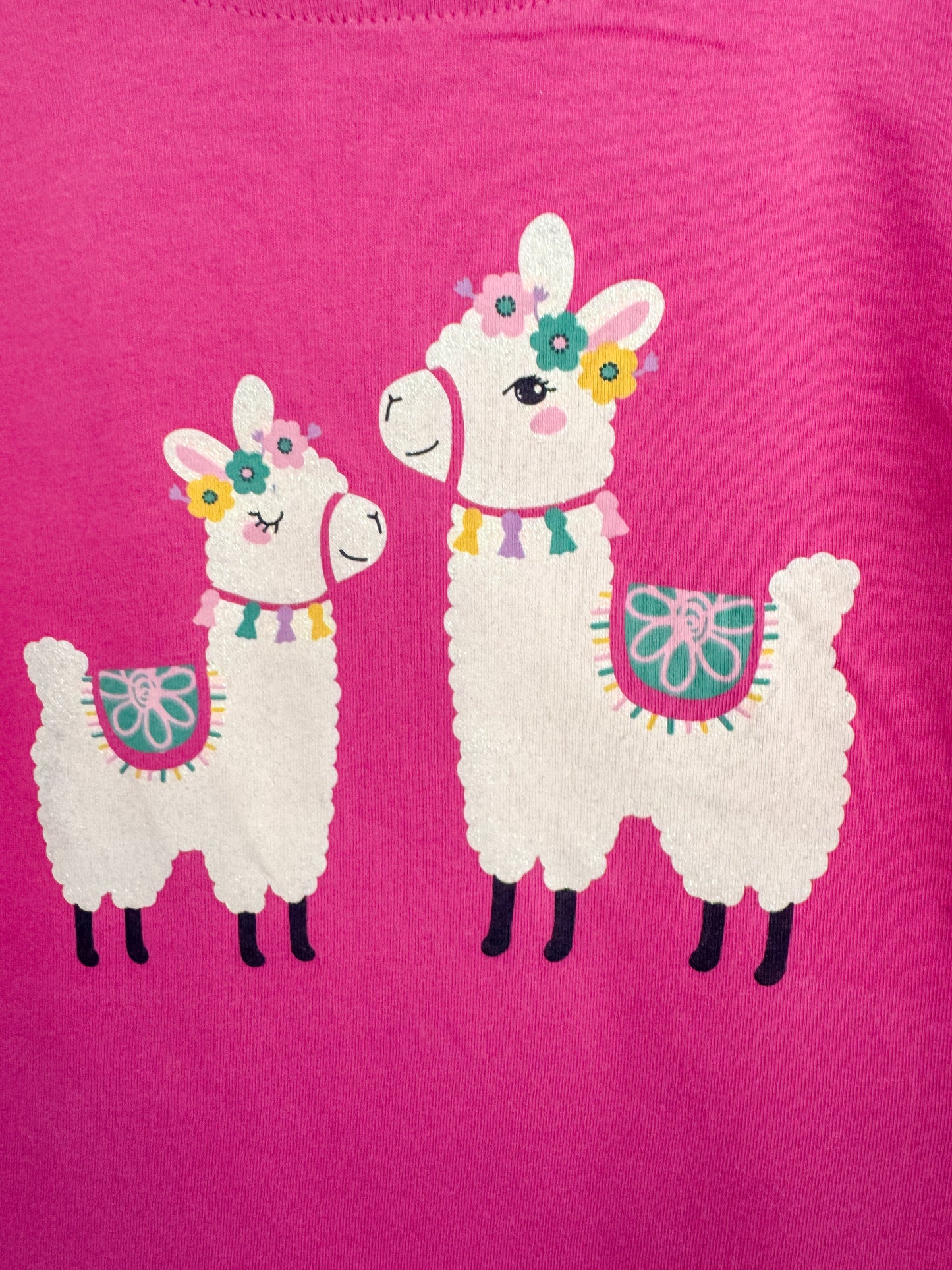 Milkshake Llama Long Sleeve Top – Size 7