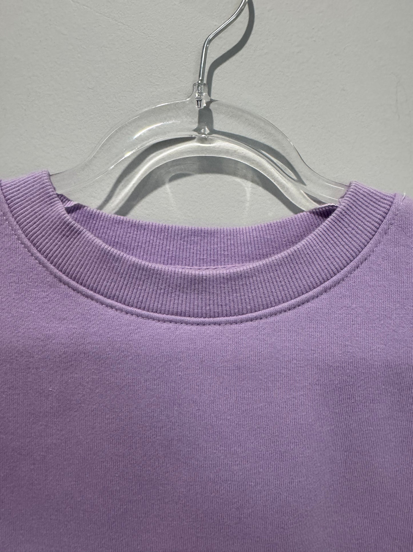 Seed Heritage Colour Block Sweat in Amethyst
