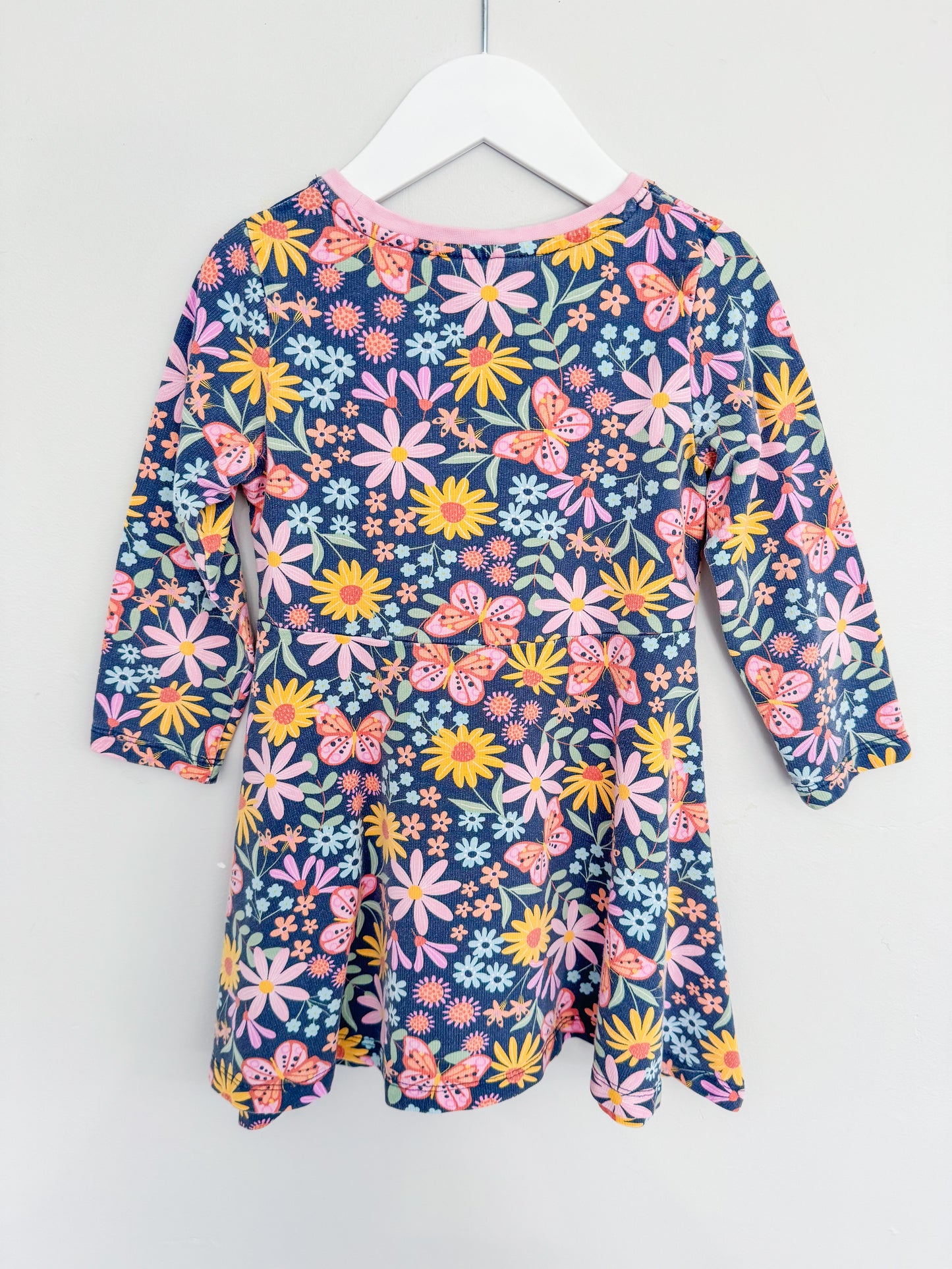 Floral Butterfly Dress